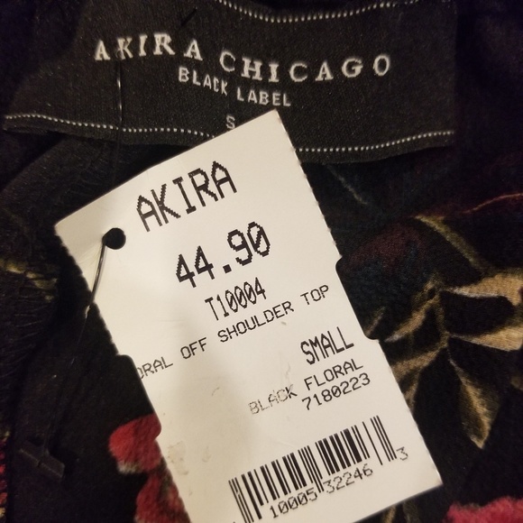 NEW! Akira Breathe In Floral Off Shoulder - Picture 6 of 8